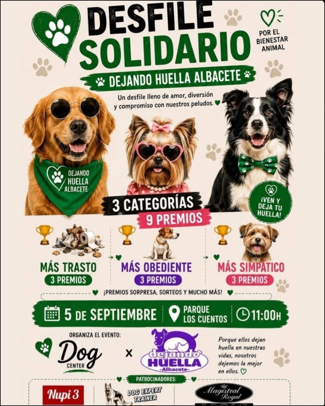 Desfile Solidario Dejando Huella Albacete, Parque de los Cuentos