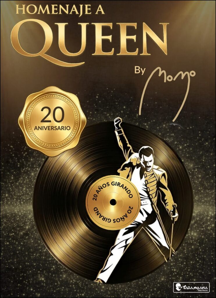 Cartel de MOMO – Homenaje a Queen en la Sala Clandestino de Albacete, 13 de noviembre de 2026